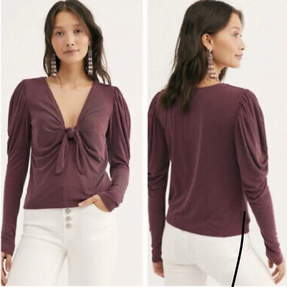 Free People Tie The Knot Top - Picture 2 of 7